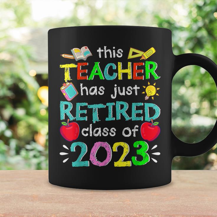 Retired Teacher 2023 Educator Retirement Teaching Funny Coffee Mug Gifts ideas