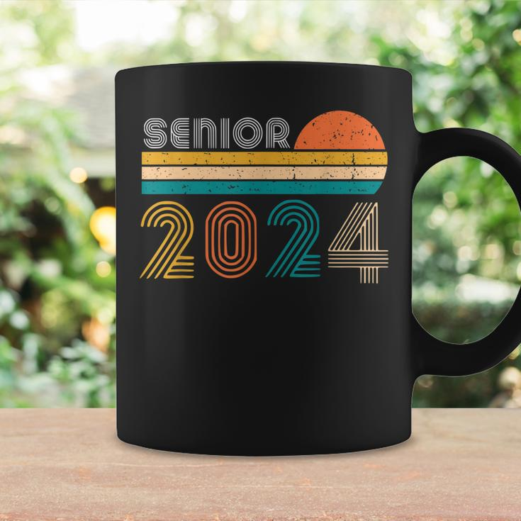 Retro Class Of 2024 Seniors 24 Back To School Graduation Coffee Mug Gifts ideas