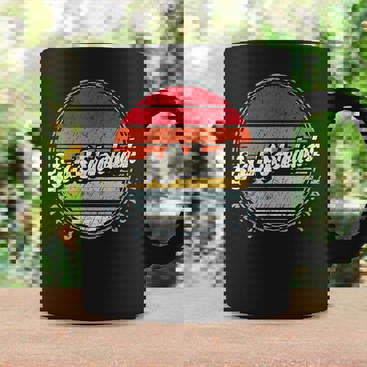Retro East Schodack Home State Cool 70S Style Sunset Coffee Mug Gifts ideas