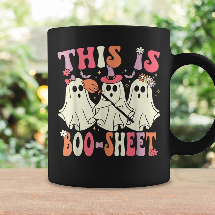 Retro Groovy This Is Some Boo Sheet Halloween Ghost Coffee Mug Gifts ideas