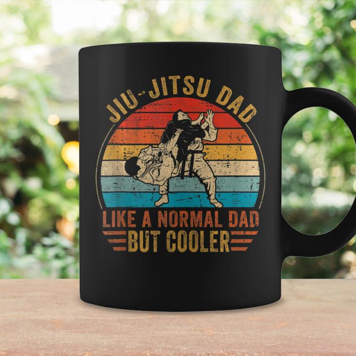 Retro Jiu Jitsu Dad Bjj Men Fathers Day Vintage Coffee Mug Gifts ideas