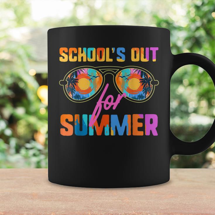 Retro Schools Out For Summer Students Teachers Vacation Coffee Mug Gifts ideas