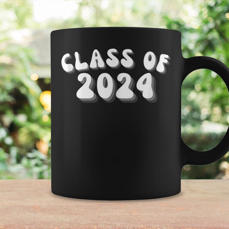 Retro Senior 2024 Class Of 2024 Graduation High School Grad Coffee Mug Gifts ideas