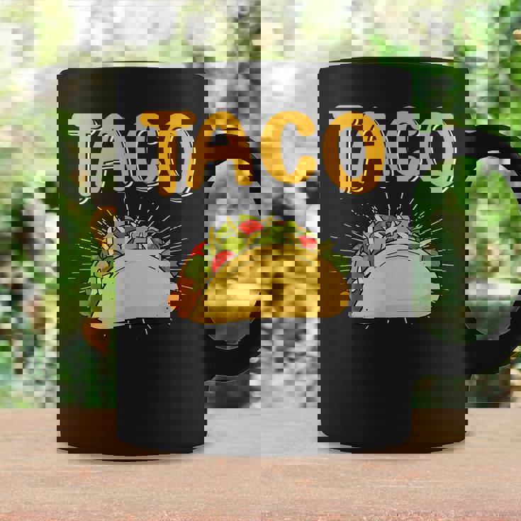 Retro Taco Mexican Food Eater Tacos Lover Fiesta Coffee Mug Gifts ideas