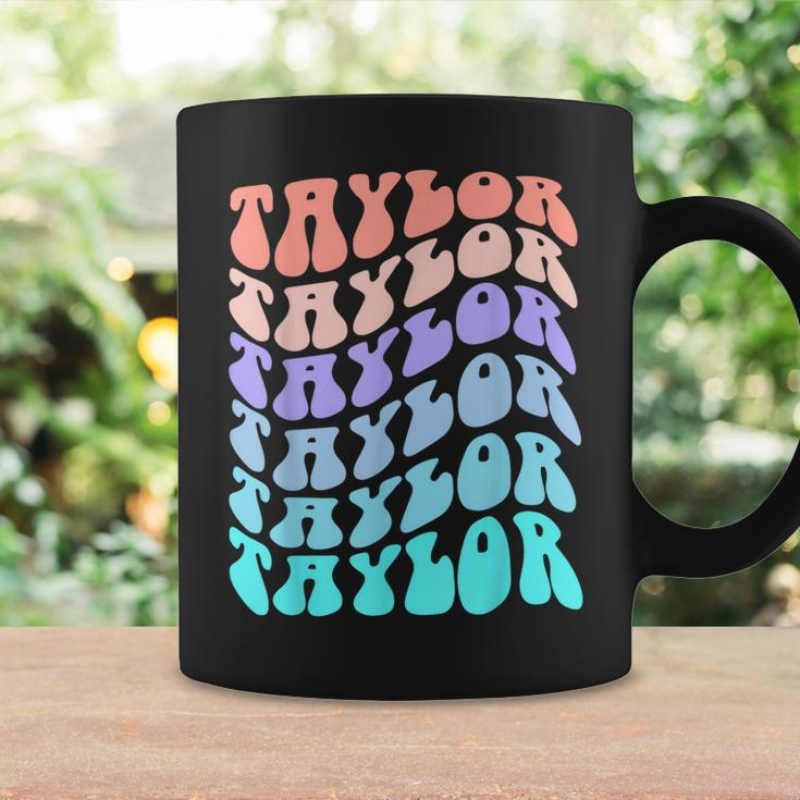 Retro Taylor First Name Birthday Coffee Mug Gifts ideas