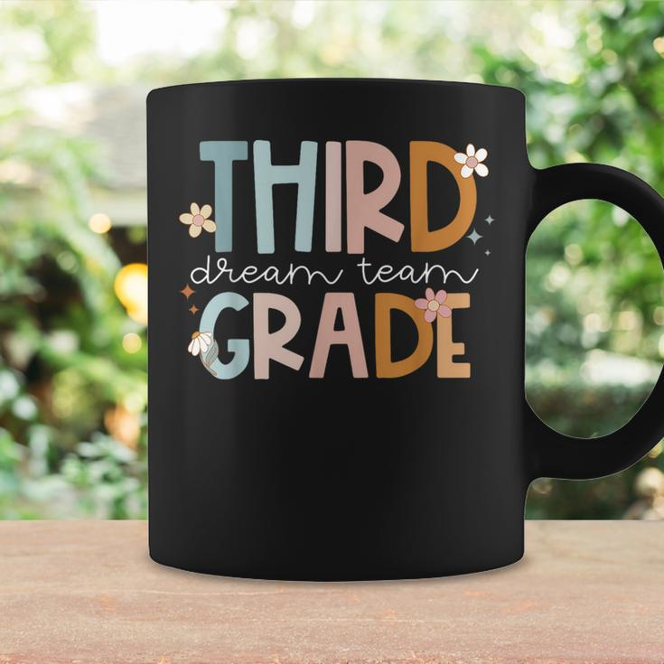 Retro Third Grade Dream Team Groovy Teacher Back To School Coffee Mug Gifts ideas