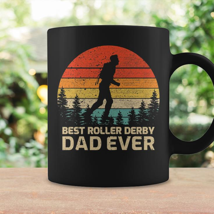 Retro Vintage Best Roller Derby Dad Ever Fathers Day Gift For Women Coffee Mug Gifts ideas