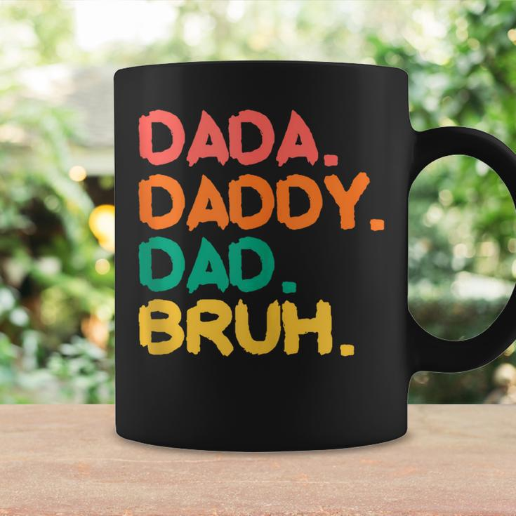 Retro Vintage Dada Daddy Dad Bruh Funny Fathers Day 2023 Coffee Mug Gifts ideas