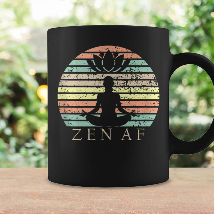Retro Zen Af Lotus Flower Cute Yoga For Women Coffee Mug Gifts ideas