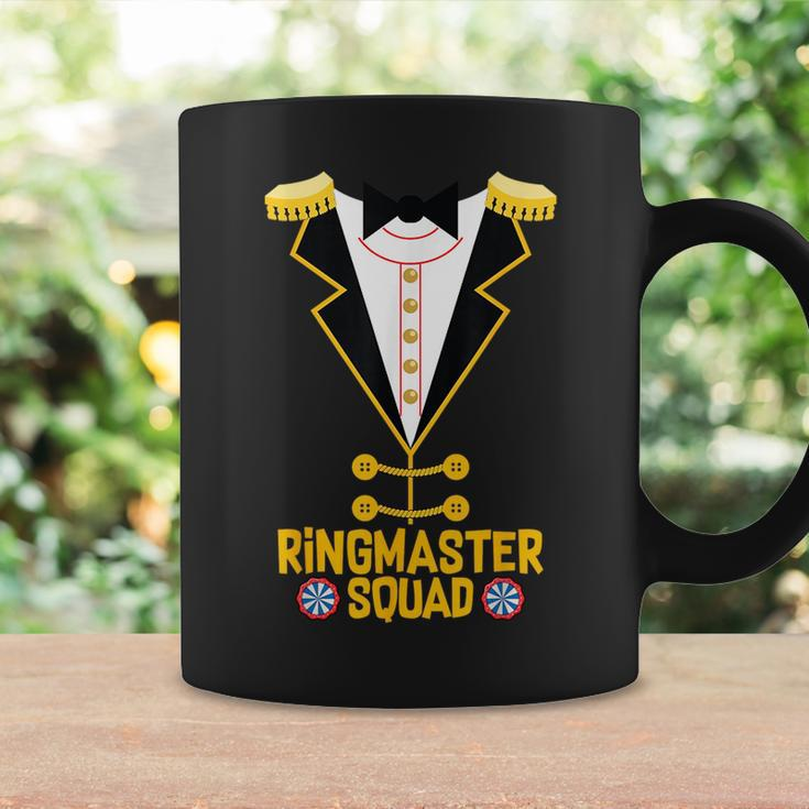 Ringmaster Squad Funny Circus Theme Birthday Party Costume Coffee Mug Gifts ideas
