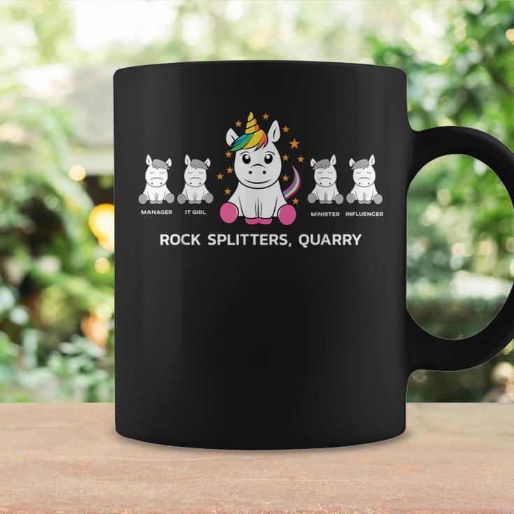 Rock Splitters Quarry Unicorn For Employees Coffee Mug Gifts ideas