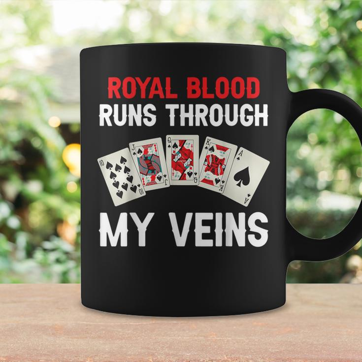 Royal Blood Runs Through My Veins Poker Dad Coffee Mug Gifts ideas