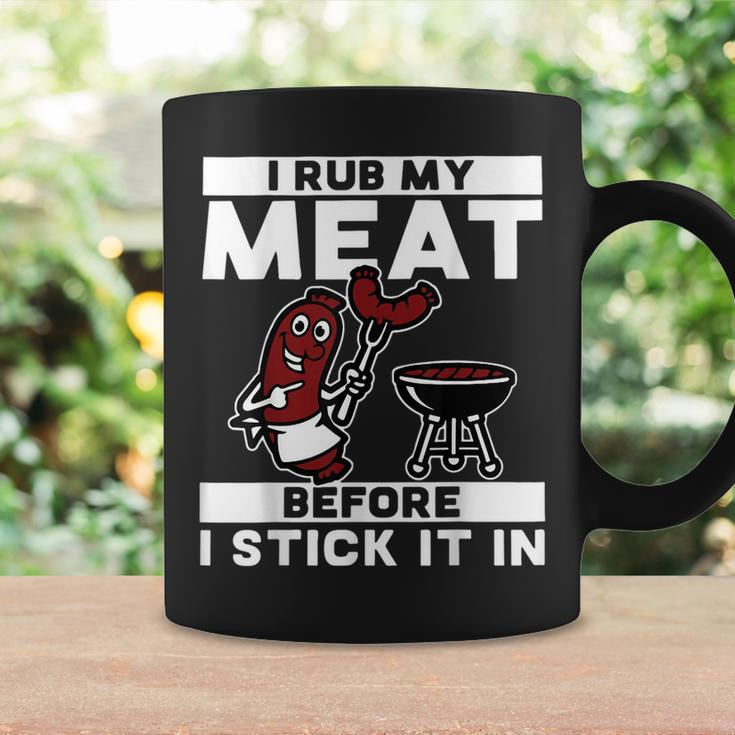 I Rub My Meat Before I Stick It In Summer Bbq Coffee Mug Gifts ideas
