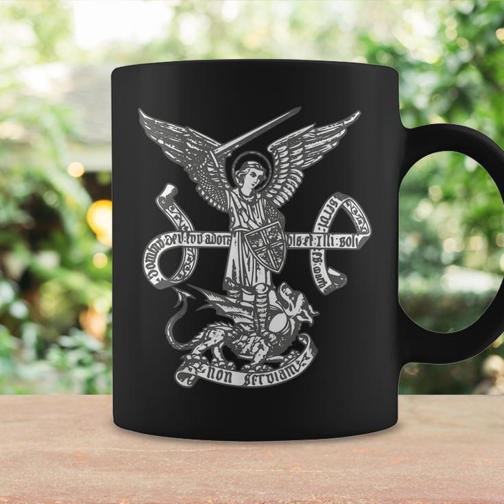 Saint Michael The Archangel Catholic Angels Coffee Mug Gifts ideas