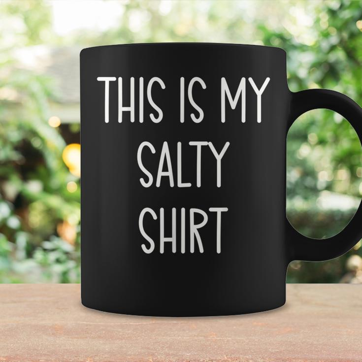 This Is My Salty Funny Handwritten Quote Coffee Mug Gifts ideas
