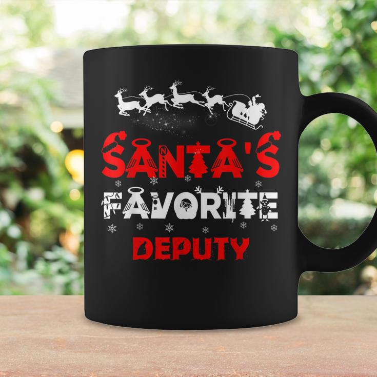 Santas Favorite Deputy Funny Job Xmas Gifts Coffee Mug Gifts ideas
