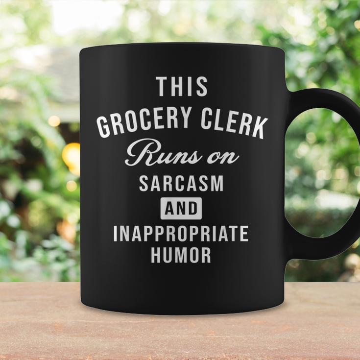 Sarcastic Grocery Store Clerk Saying Coffee Mug Gifts ideas