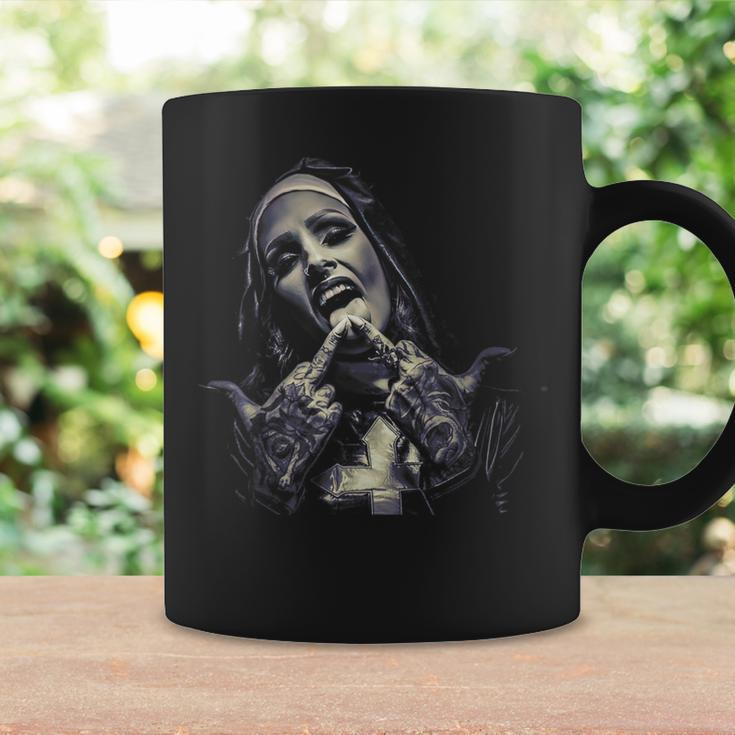 Satanic Nun Tattoos Unholy Coffee Mug Gifts ideas