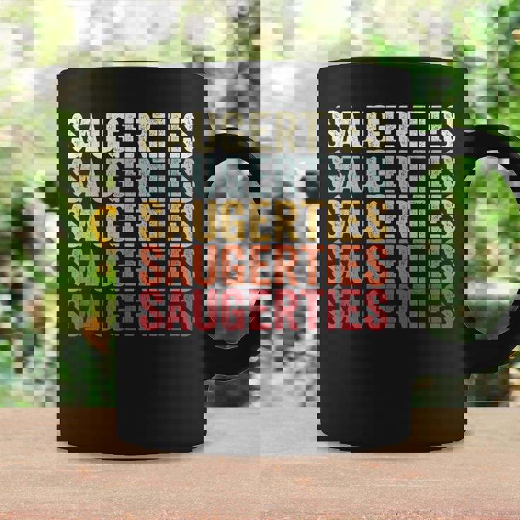 Saugerties New York Saugerties Ny Retro Vintage Text Coffee Mug Gifts ideas