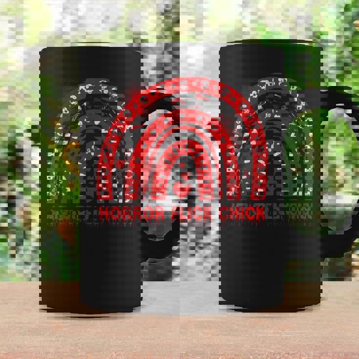 Scary Horror Movie Horror Flick Chick Rainbow Scary Coffee Mug Gifts ideas