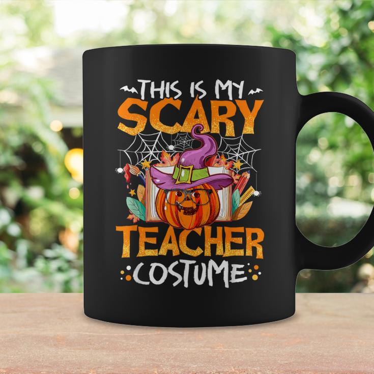 This Is My Scary Teacher Costume Teacher Halloween Coffee Mug Gifts ideas
