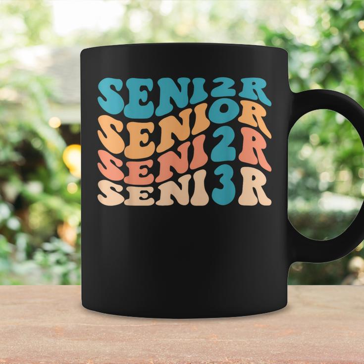 Senior 2023 Class Of 2023 Retro Groovy Seniors Graduation 23 Coffee Mug Gifts ideas