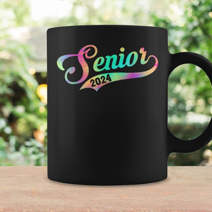 Senior 2024 Class Of 2024 Seniors Graduation 24 Tie Dye Coffee Mug Gifts ideas