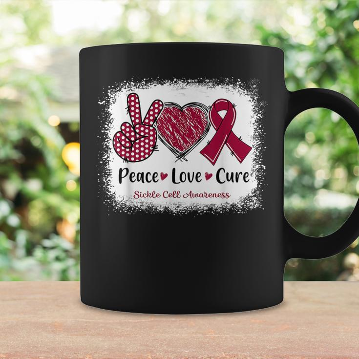 In September We Wear Burgundy Rainbow Sickle Cell Awareness Coffee Mug Gifts ideas