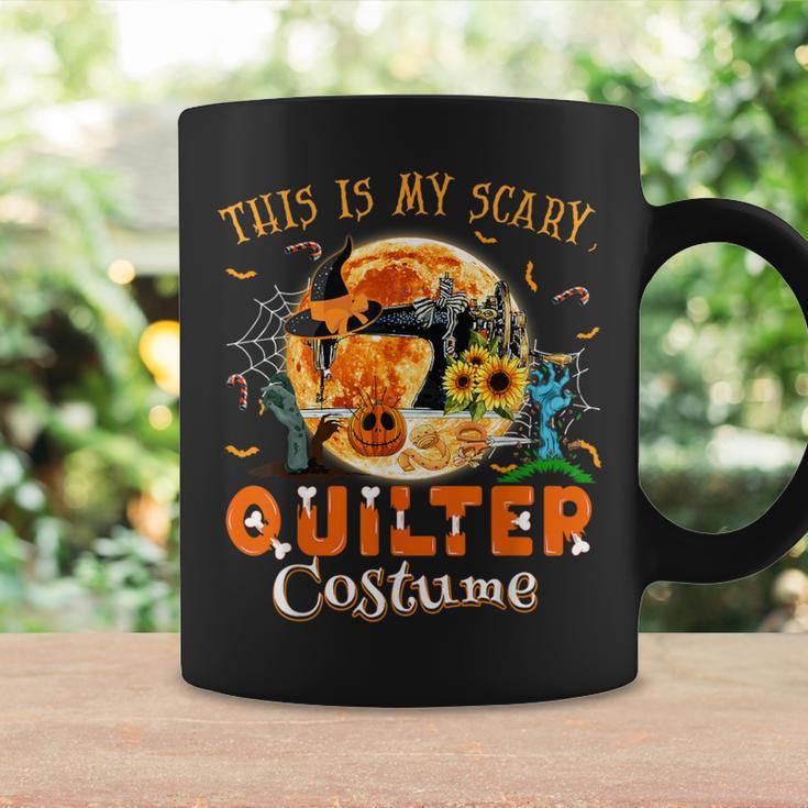 Sewing & Quilting This Is My Scary Quilter Costume Halloween Coffee Mug Gifts ideas