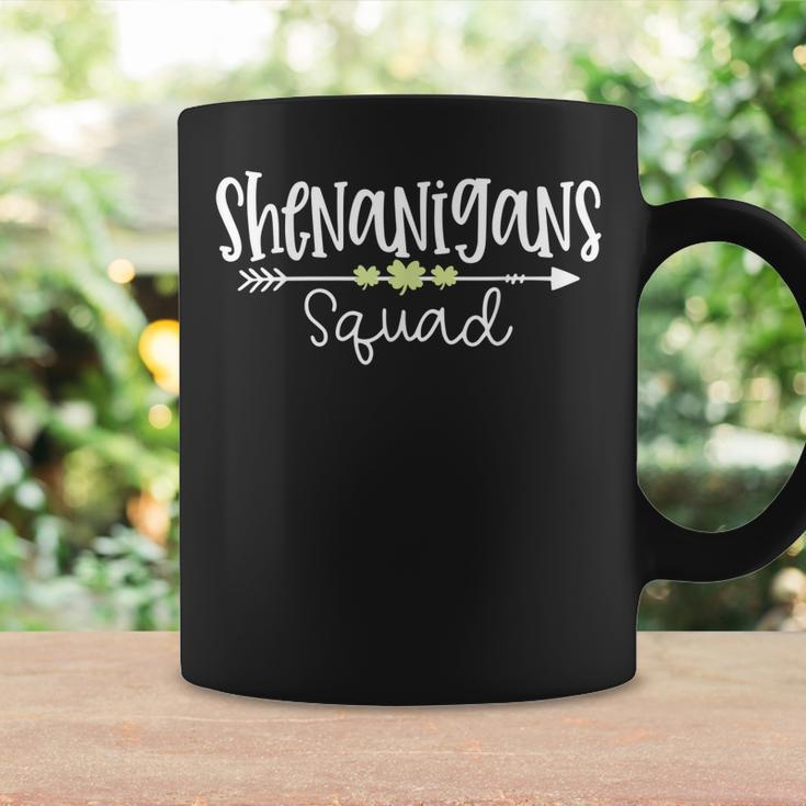 Shenanigans Squad Funny St Patricks Day Matching Group Gift For Women Coffee Mug Gifts ideas