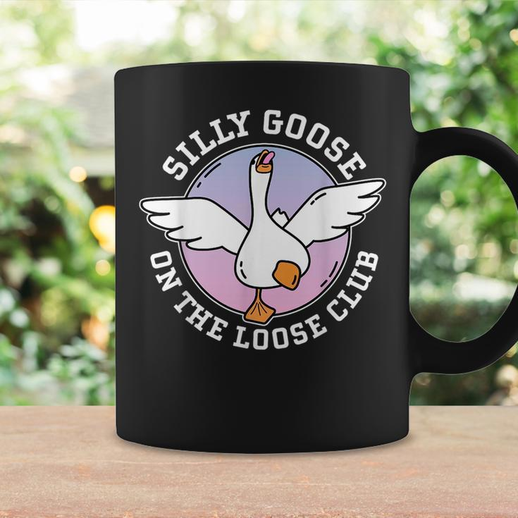 Silly Goose On The Loose Club Funny Cute Meme Coffee Mug Gifts ideas