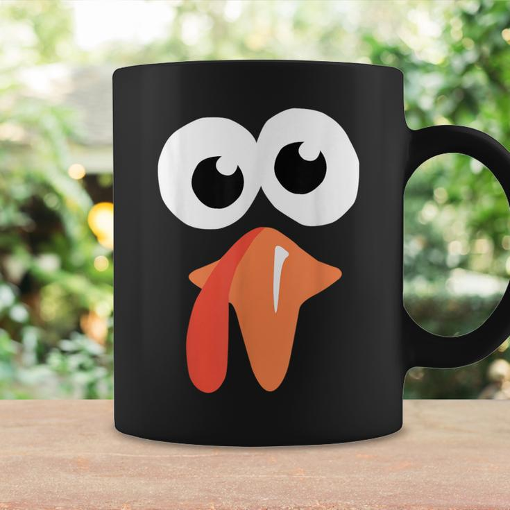 Silly Turkey Face Thanksgiving Fall Joke Humor Coffee Mug Gifts ideas