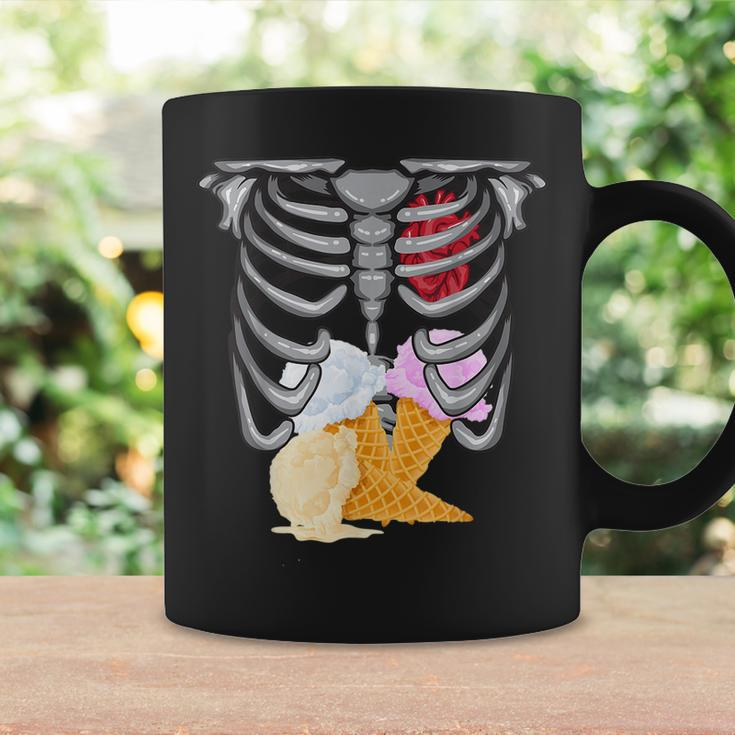 Skeleton Ice Cream | Cute Spooky Sweet Tooth Gift Coffee Mug Gifts ideas