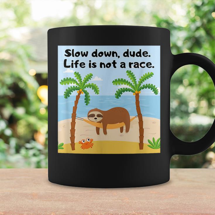 Sloths And Crabs Relaxation At Beach Hammock Coffee Mug Gifts ideas
