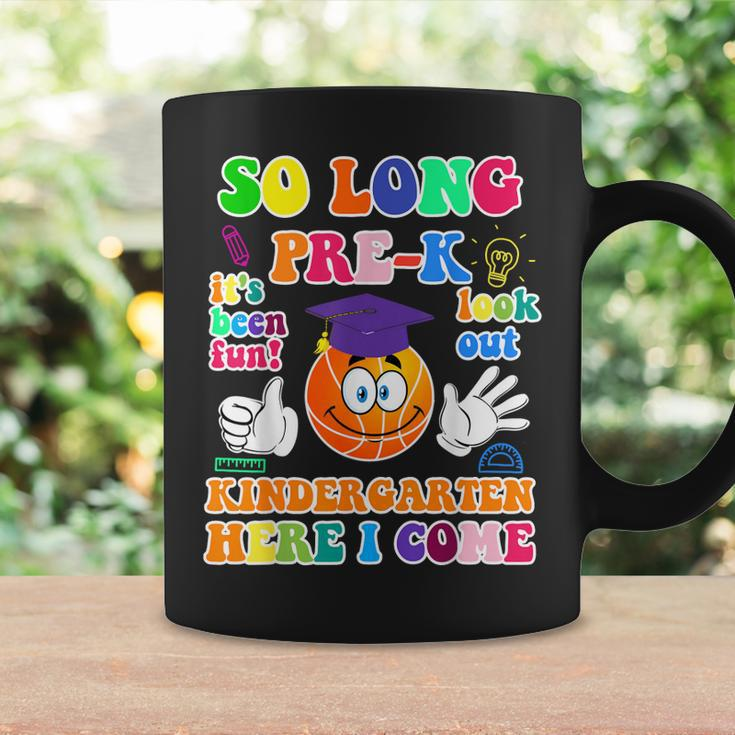 So Long Pre-K Kindergarten Here I Come Basketball Graduation Coffee Mug Gifts ideas