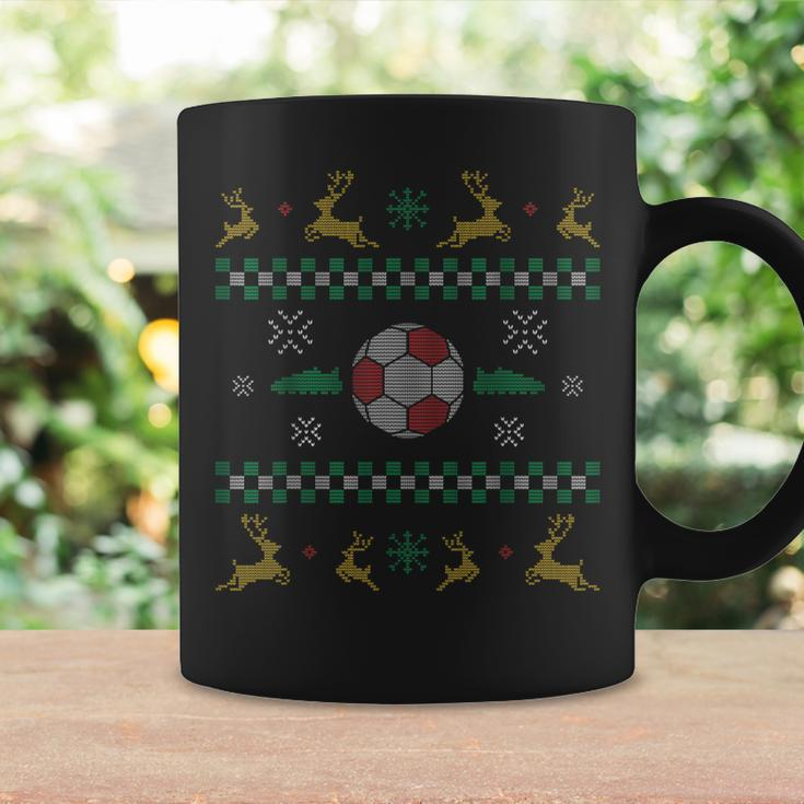 Soccer Ugly Christmas Sweater Soccer Player Christmas X-Mas Coffee Mug Gifts ideas