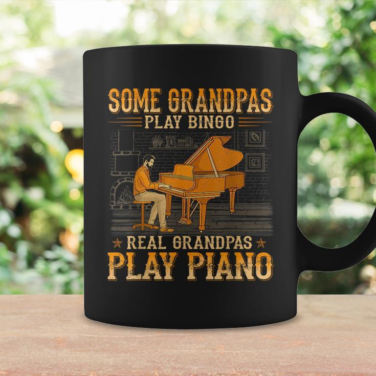 Some Grandpas Play Bingo Real Grandpas Play Piano Coffee Mug Gifts ideas