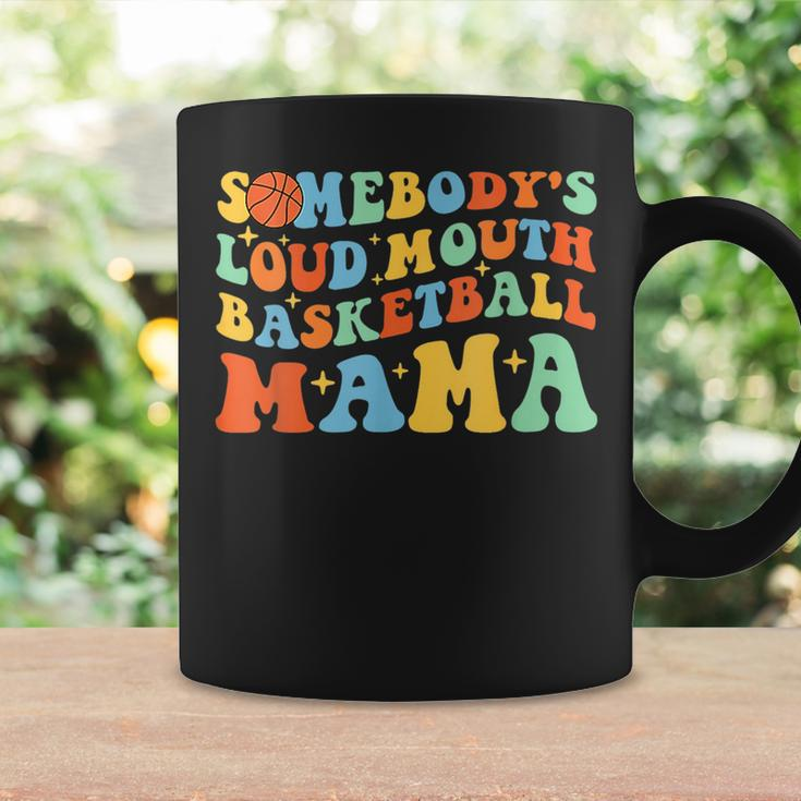 Somebodys Loud Mouth Basketball Mama Ball Mom Quotes Groovy Gifts For Mom Funny Gifts Coffee Mug Gifts ideas