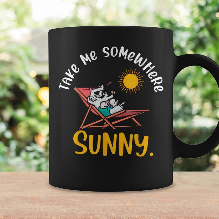 Take Me Somewhere Beach Sunny Vacation Summer Travel Sunset Coffee Mug Gifts ideas