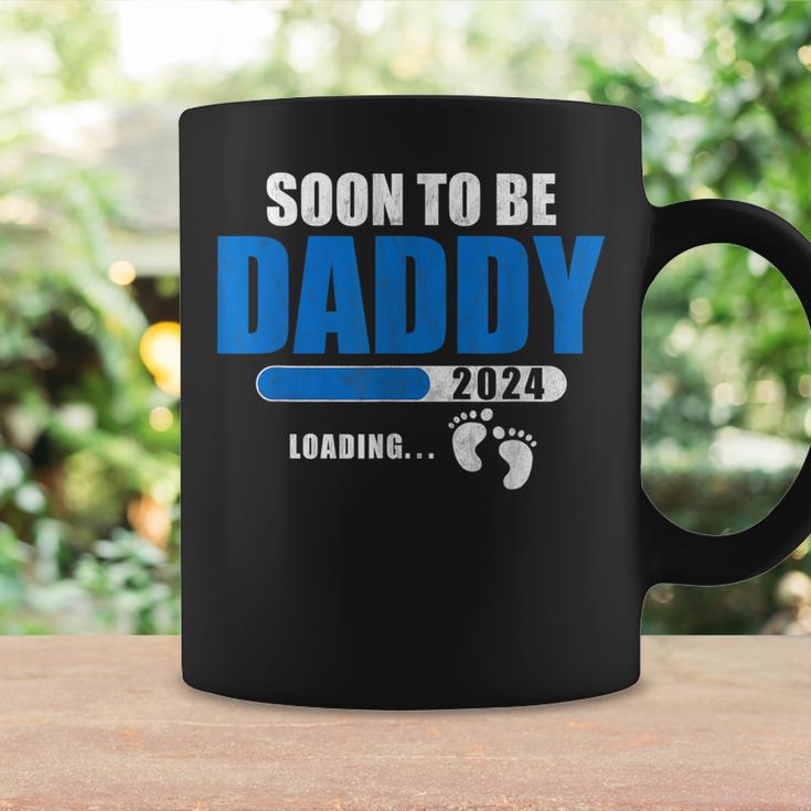 Soon To Be Daddy 2024 Est 2024 Fathers Day First Time Dad Coffee Mug Gifts ideas