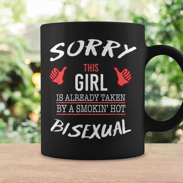 Sorry This Girl Is Taken By Hot Bisexual FunnyLgbt LGBT Funny Gifts Coffee Mug Gifts ideas