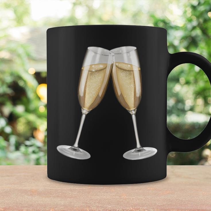 Sparkling Wine Champagne Glasses Toast D010-0645B Coffee Mug Gifts ideas