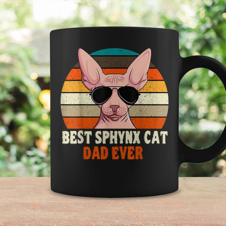 Sphynx Cat Dad Owner Breeder Hairless Pet Lover Fathers Day Coffee Mug Gifts ideas