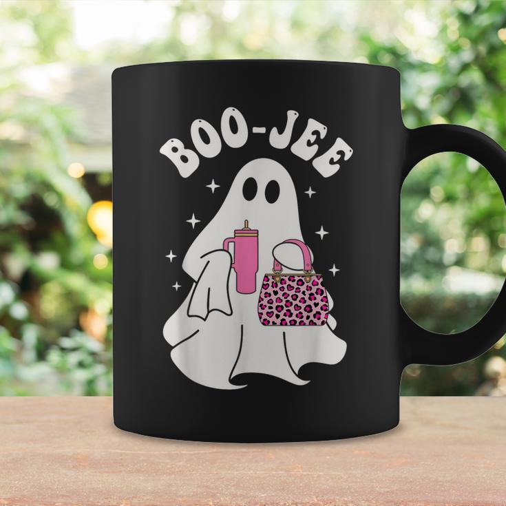 Spooky Season Cute Ghost Halloween Costume Boo-Jee Boujee Coffee Mug Gifts ideas