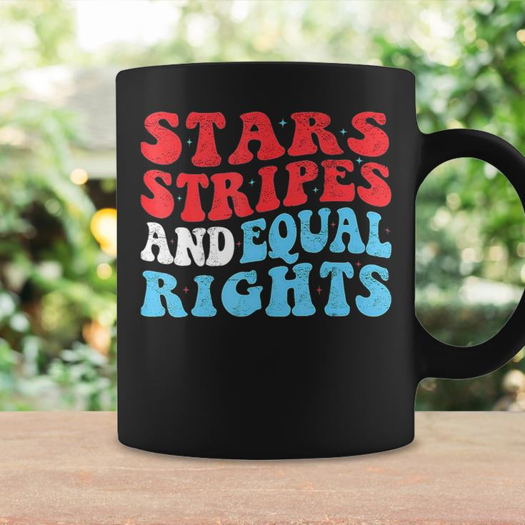 Stars Stripes And Equal Rights 4Th Of July Womens Rights Equal Rights Funny Gifts Coffee Mug Gifts ideas