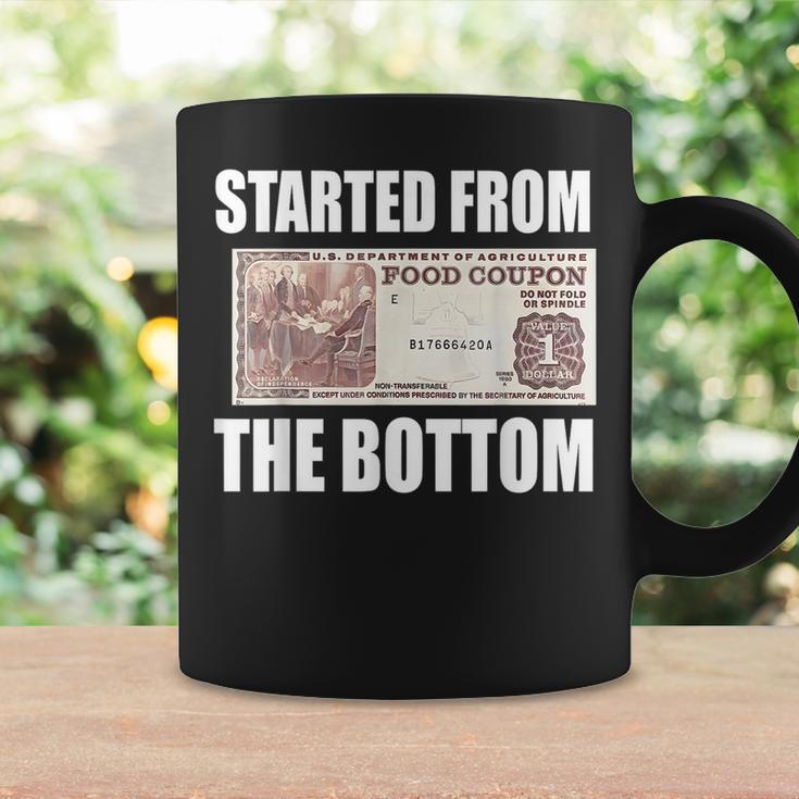 Started From Bottom Food Stamp Coupon Meme Coffee Mug Gifts ideas