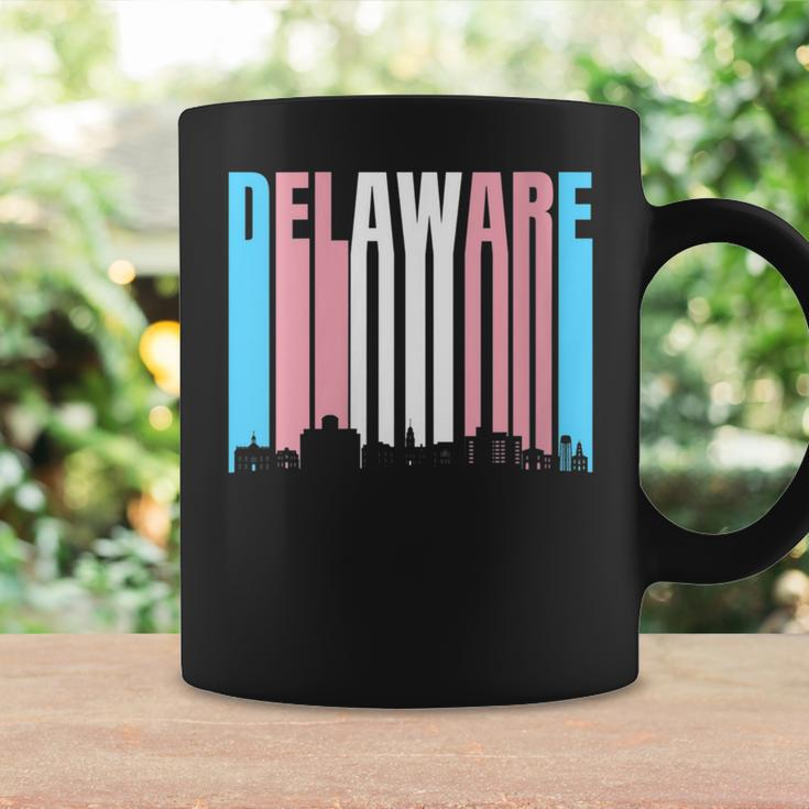 State Of Delaware Trans Pride Flag - Transgender Coffee Mug Gifts ideas