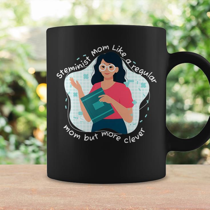 Steminist Mom Equality Clever Female Nerd Science Teacher Coffee Mug Gifts ideas