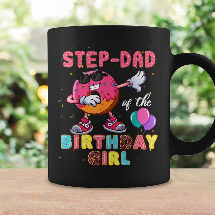 Step-Dad Of The Birthday Girl Donut Dab Birthday Coffee Mug Gifts ideas