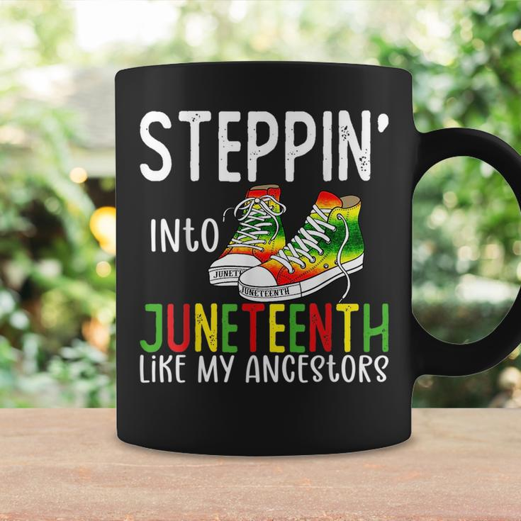 Stepping Into Junenth Like My Ancestors Happy Junenth Coffee Mug Gifts ideas